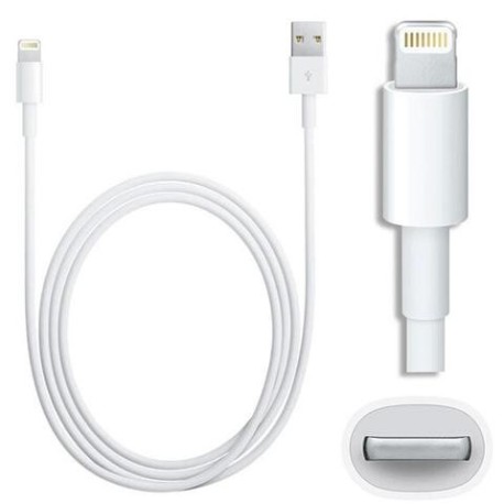 Cable de carga USB Lightning para iPhone - 2 metros