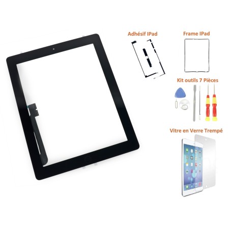 Vitre tactile iPad 3 pas cher