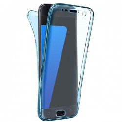 Protecci&oacute;n delantera y trasera de TPU transparente para Samsung Galaxy S7 Edge