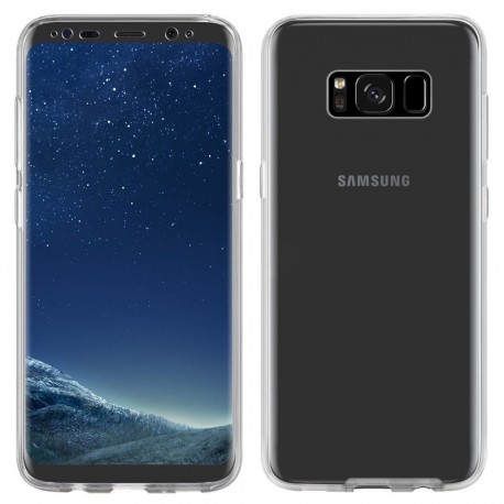 Funda protectora de TPU suave y transparente para Samsung Galaxy S8 Plus