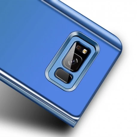 Funda con espejo transparente para Samsung Galaxy S8 Plus