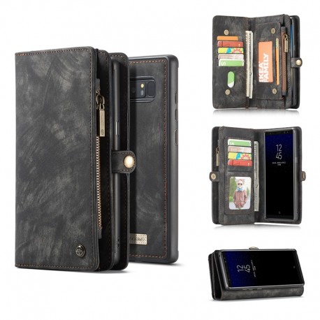 Funda magnética de piel de lujo para Samsung Galaxy Note 8