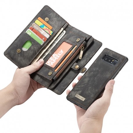 Funda magnética de piel de lujo para Samsung Galaxy Note 8