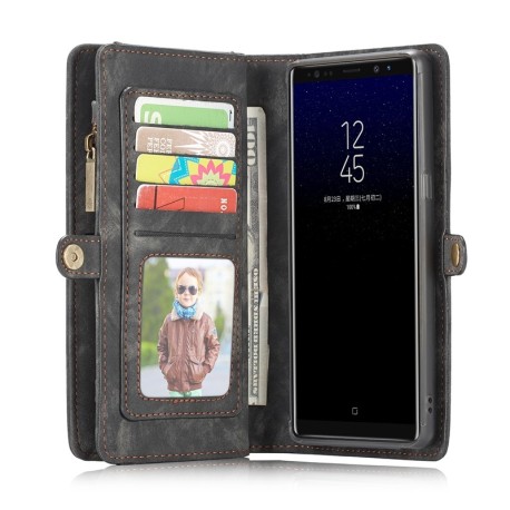 Portefeuille Deluxe Housse Cuir Magnétique pour Samsung Galaxy Note 8
