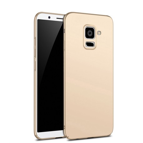Coque arrière dure anti-empreinte pour Samsung Galaxy A8 2018