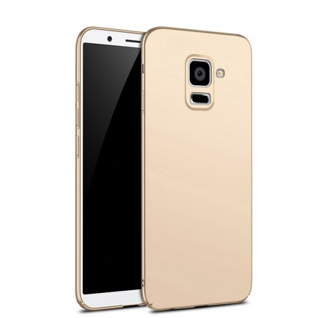 Funda trasera dura antihuellas para Samsung Galaxy A8 2018