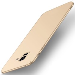 Coque arri&egrave;re dure anti-empreinte pour Samsung Galaxy A8 2018