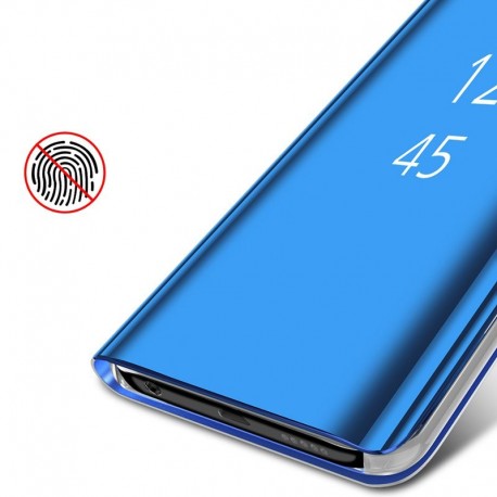 Funda con espejo retrovisor transparente para Samsung Galaxy A8 Plus 2018