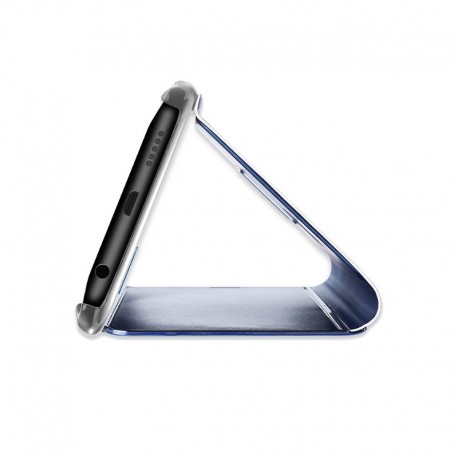 Funda con espejo retrovisor transparente para Samsung Galaxy A8 Plus 2018