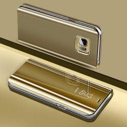 Funda con ventana de espejo transparente para Samsung Galaxy S7 Edge