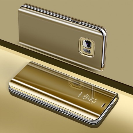 Funda con ventana de espejo transparente para Samsung Galaxy S7 Edge