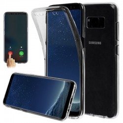 Etui silicone transparent int&eacute;gral pour Samsung Galaxy Note 8