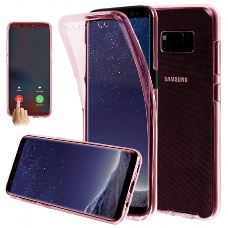 Funda de silicona transparente para Samsung Galaxy Note 8