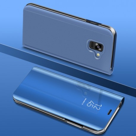 Funda con espejo retrovisor transparente para Samsung Galaxy A8 Plus 2018