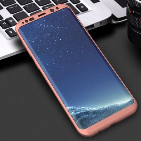 Samsung S8 Protection complète 360° avant + arrière + protection écran HD
