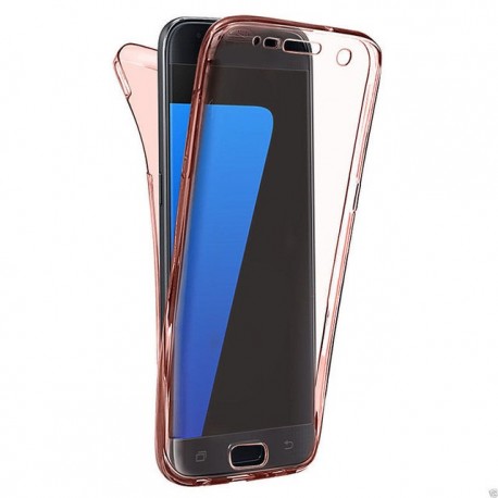 Funda de silicona totalmente transparente para Samsung Galaxy A3/A5/A7 Versión 2017