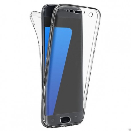 Funda de silicona totalmente transparente para Samsung Galaxy A3/A5/A7 Versión 2017