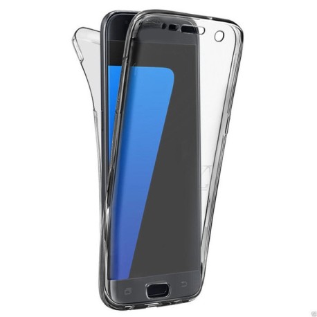 Housse silicone intégral transparente pour Samsung Galaxy A3/A5/A7 Version 2017