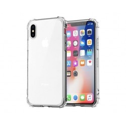 Funda de silicona transparente y resistente a los golpes para iPhone 11, XS, XR, XS Max, 8, 7, 6 y 6S Plus; cubierta trasera pro