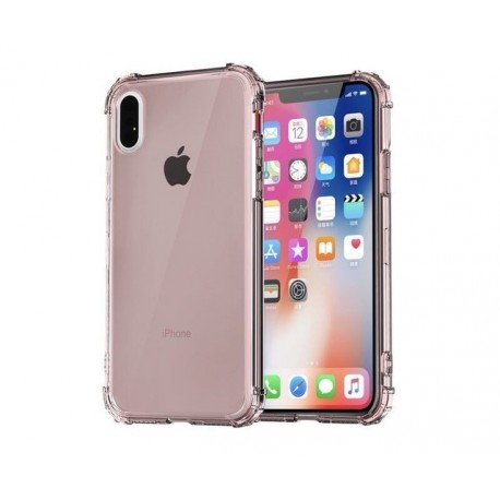 Funda de silicona transparente y resistente a los golpes para iPhone 11, XS, XR, XS Max, 8, 7, 6 y 6S Plus; cubierta trasera pro
