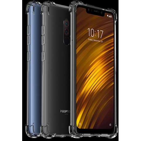 coque de Protection de téléphone Xiaomi Pocophone F1 souple transparent 