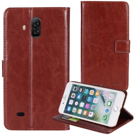 Funda de cuero Blackview BV9600 no es caro