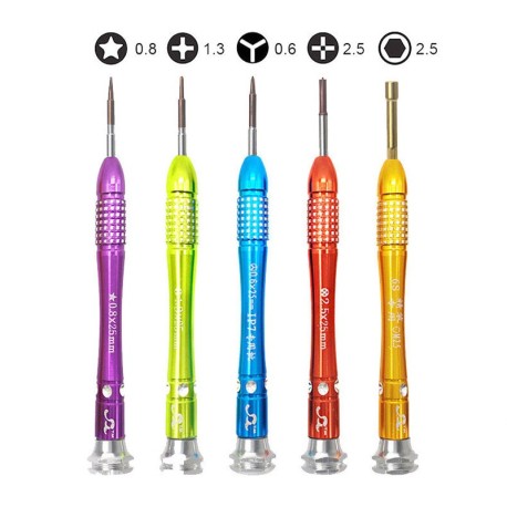 Kit d'outils Jeu de tournevis 5 en 1 pour téléphone Mobile iPhone