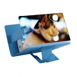Soporte universal plegable con lupa para la pantalla del móvil 