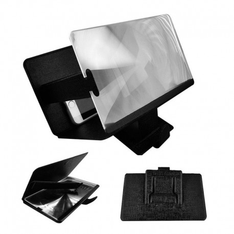 Support universel pliable loupe  pour écran de téléphone Portable 