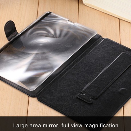 Soporte universal plegable con lupa para la pantalla del móvil 