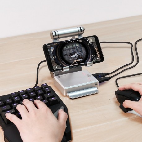 support mobile smartphone games, FPS Game with wired keyboard and mouse