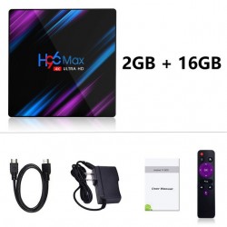 LEMFO h96 max, dispositivo de televisión inteligente con Android 9.0 y asistente de voz