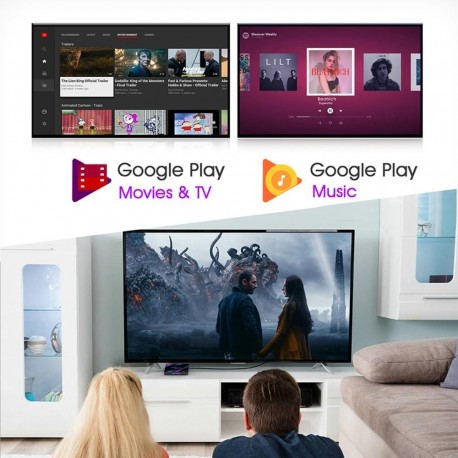 LEMFO h96 max, dispositivo de televisión inteligente con Android 9.0 y asistente de voz