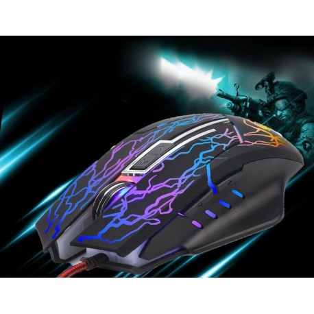 Ratón luminoso barato para jugadores