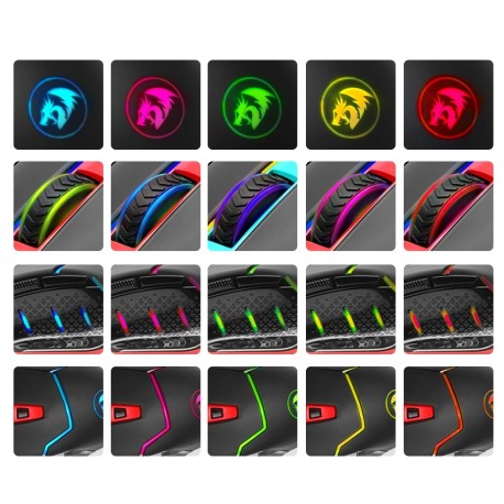 Redragon M907 INSPIRIT 14400 DPI pas cher