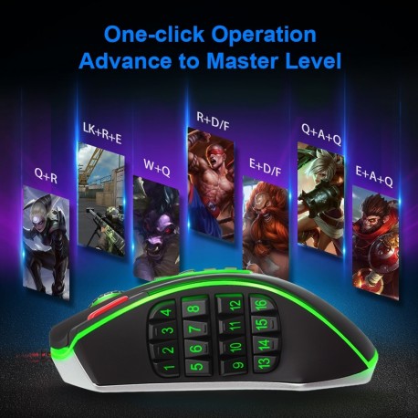  Ratón Redragon LEGEND M990 descuento