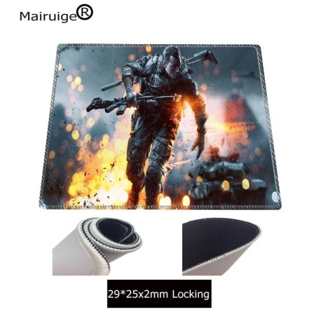 Battlefield tapis de souris en caoutchouc