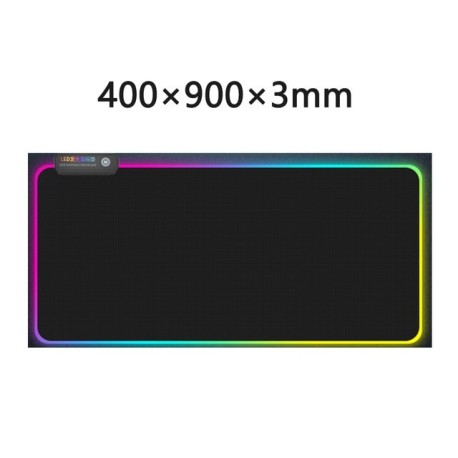 Tapis de souris gamers RGB Extra Large édition 2020 USB Rétroéclairé 