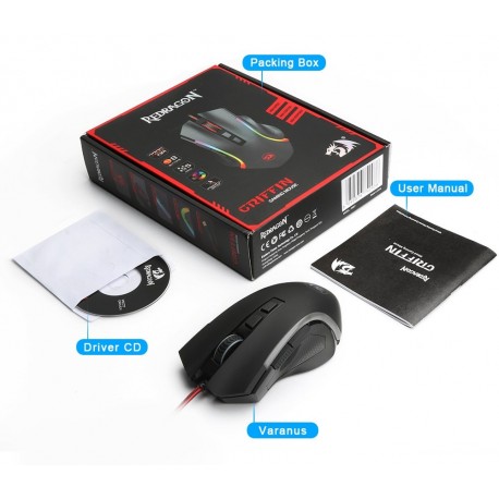 RedragonM607 ratón barato para jugadores