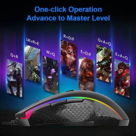 Redragon CHROMA M710 USB à prix discount