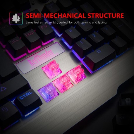 k900 teclado luminoso para juegos Iluminación