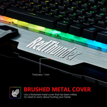 clavier de jeu gaming lumineux k900 Éclairage 