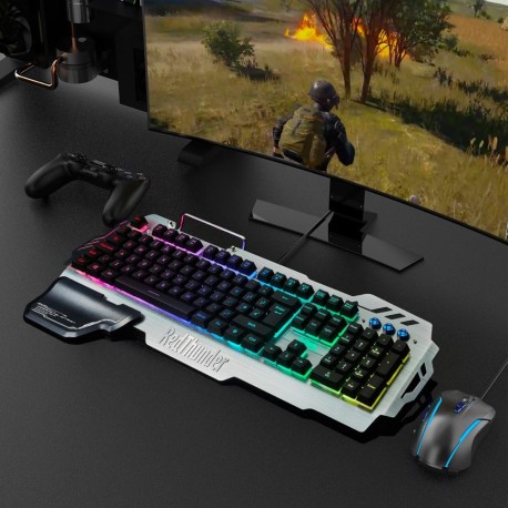 clavier de jeu gaming lumineux k900 Éclairage 