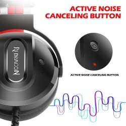 cheap redragon gaming headphones