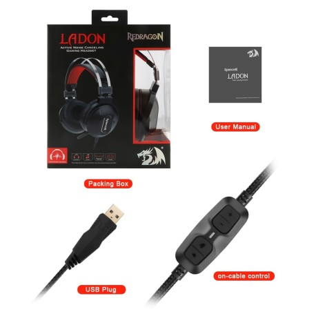 casque audio gamers Redragon pas cher 