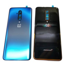 vitre arrière de remplacement OnePlus 7t Pro bleu et version McLare 