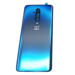 vitre arri&egrave;re de remplacement OnePlus 7t Pro bleu et version McLare 