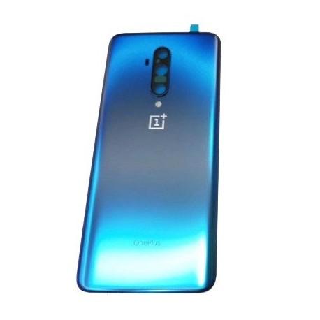 vitre arrière de remplacement OnePlus 7t Pro bleu et version McLare 
