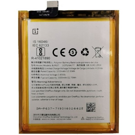 sustitución de la batería del Oneplus 5T