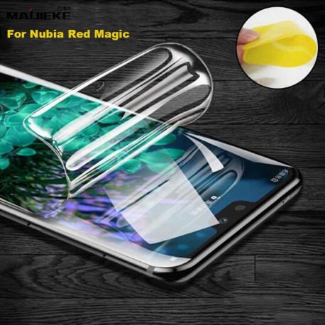 Lámina protectora de hidrogel ZTE Nubia Funda completa «Red Mágica» de TPU HD